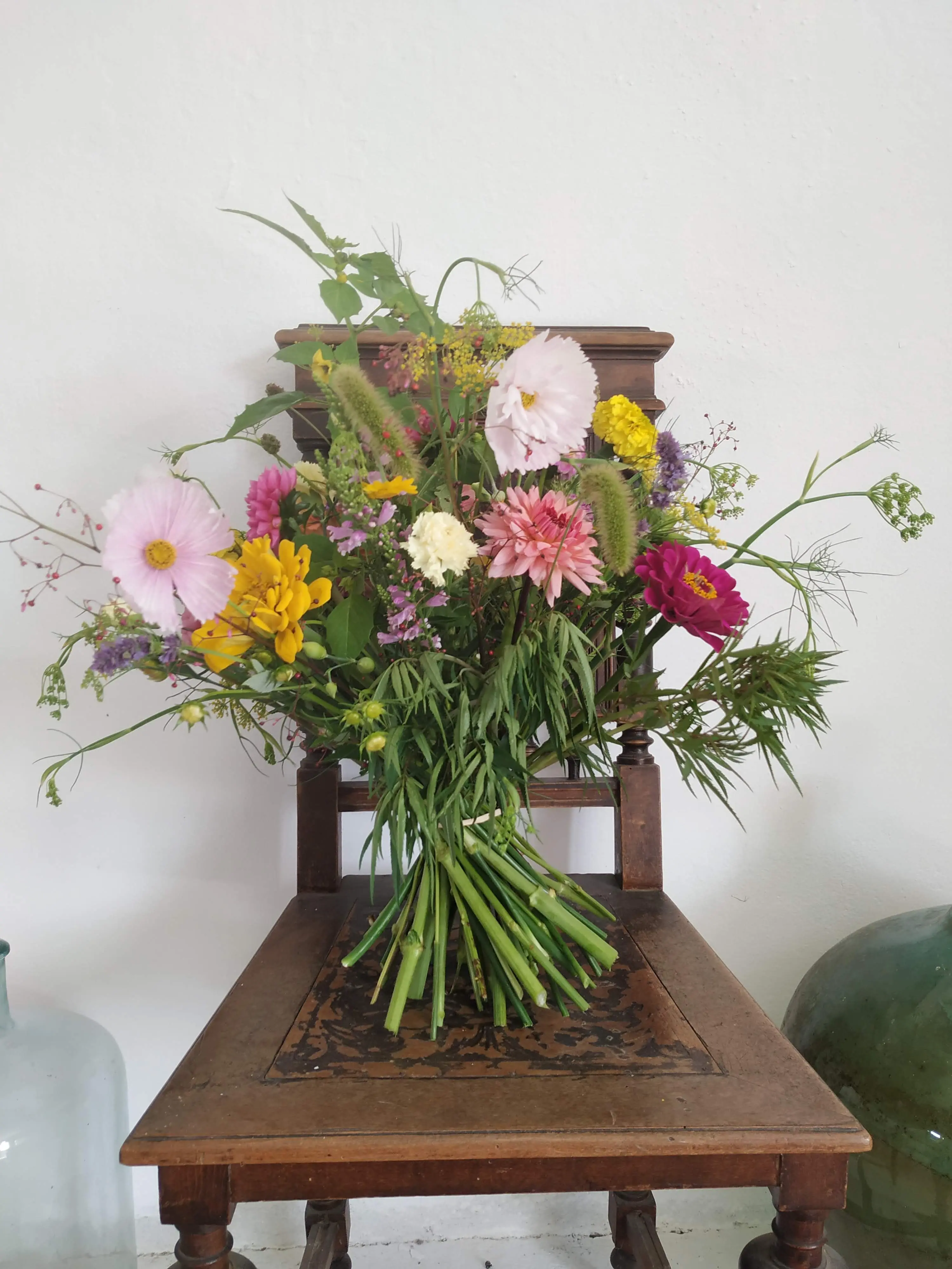 Bunter Blumenstrauß von Lisi Grün