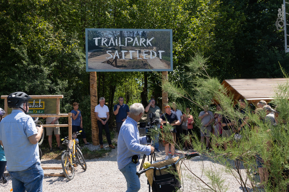 Mountainbike-Strecke im Trailpark